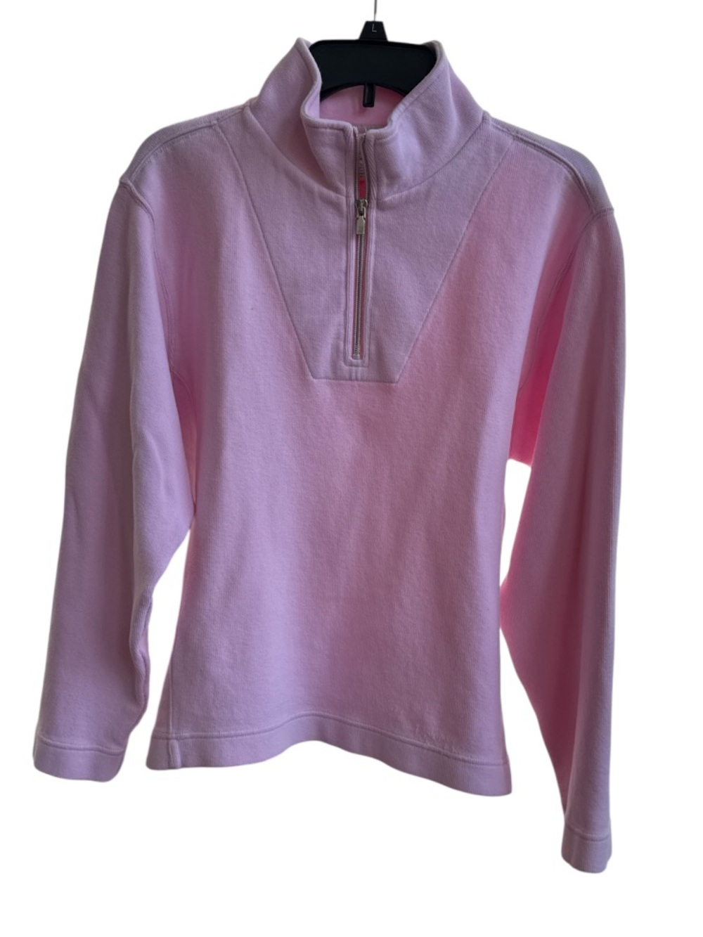 Tommy Bahama  Women’s pink quarter pullover sweatshirt  Size Large